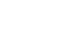 apple tv white icon